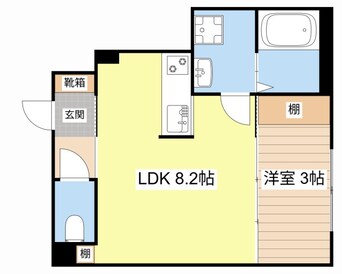 間取図 AS+ヘリオドール