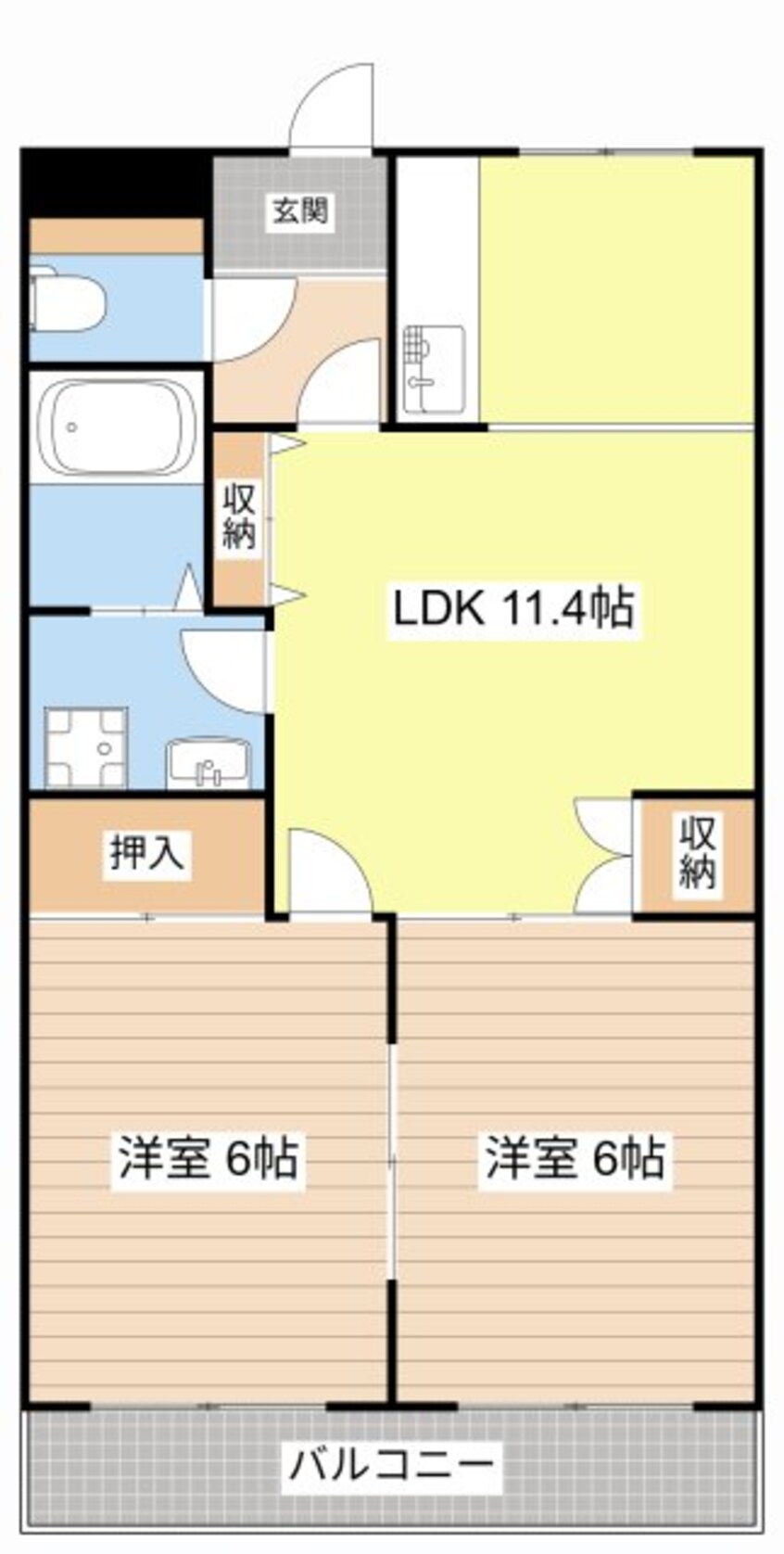 間取図 サンコートくすのき