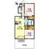 D-room Brlliant 2LDKの間取り