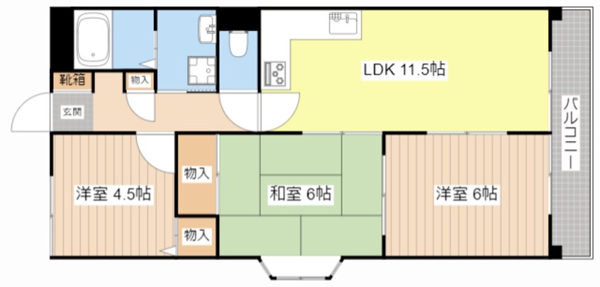 間取図 メゾンイルオー