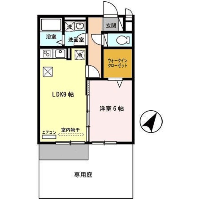 間取図 レセンテ出町　C棟