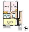 ウィニング 2DKの間取り
