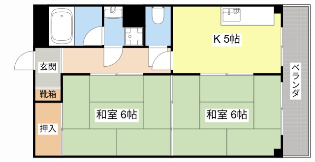 間取り図 市兵衛第1ビル