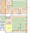 湖北町石川貸家 11LDKの間取り