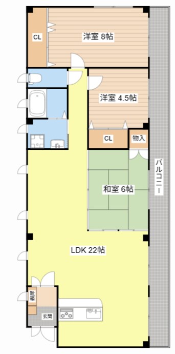 間取図 小泉ファインハイツ2