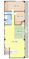 小泉ファインハイツ2 3LDKの間取り