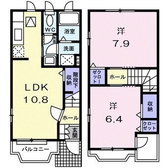 間取図 ヴィラ　フィオーレ