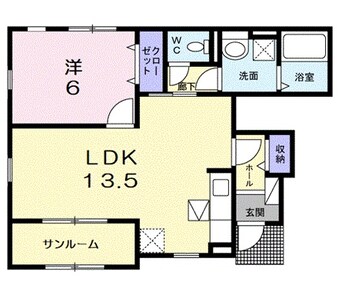 間取図 ビアンキ　チェレステ