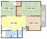 エクセレントハイツ 3DKの間取り