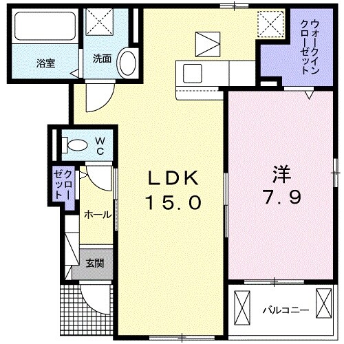 間取り図 レイワ　コートⅡ