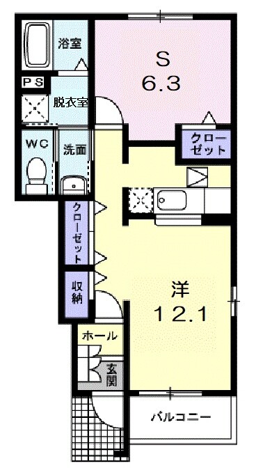 間取り図 セレーノⅢ