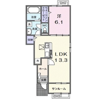 間取図 ボニート　ブローテ