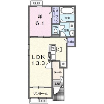 間取図 ボニート　ブローテ