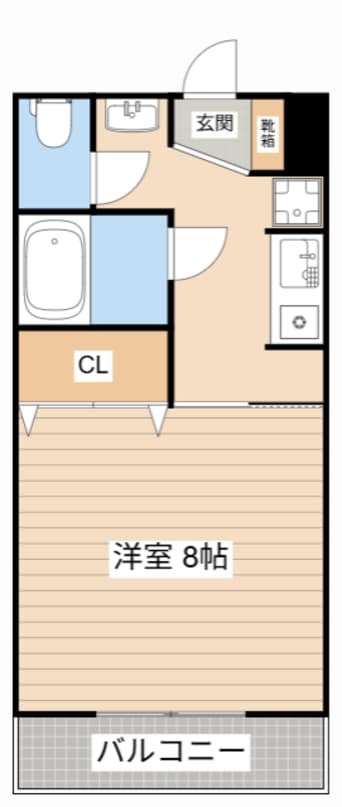 間取図 フルーレ伊勢
