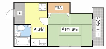 間取図 グランシャリオ八島