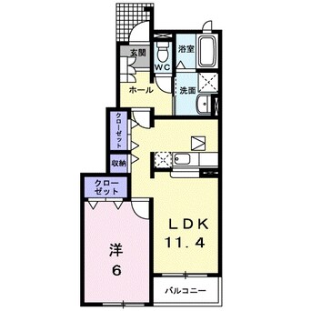 間取図 エステート　ピア