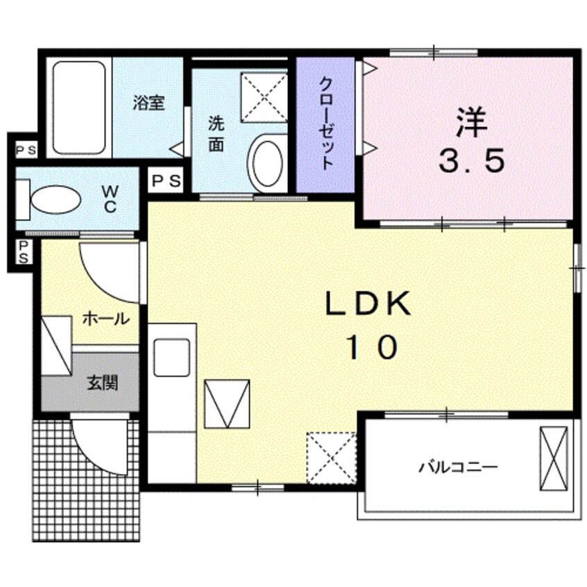 間取図 ライズ