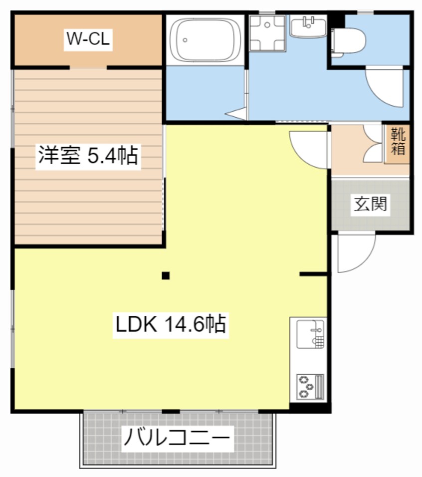 間取図 湖畔ハイツ