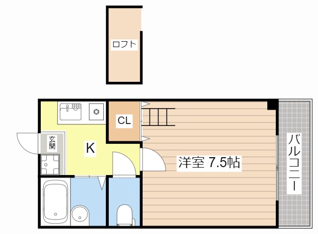 間取り図 ノースウイング