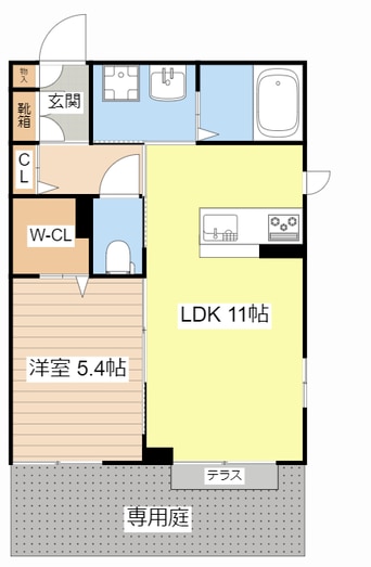 間取図 シャーメゾン　宇賀野