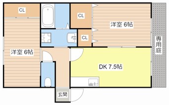 間取図 ヴィラ蓮池