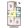 セジュールＹＢ 3DKの間取り