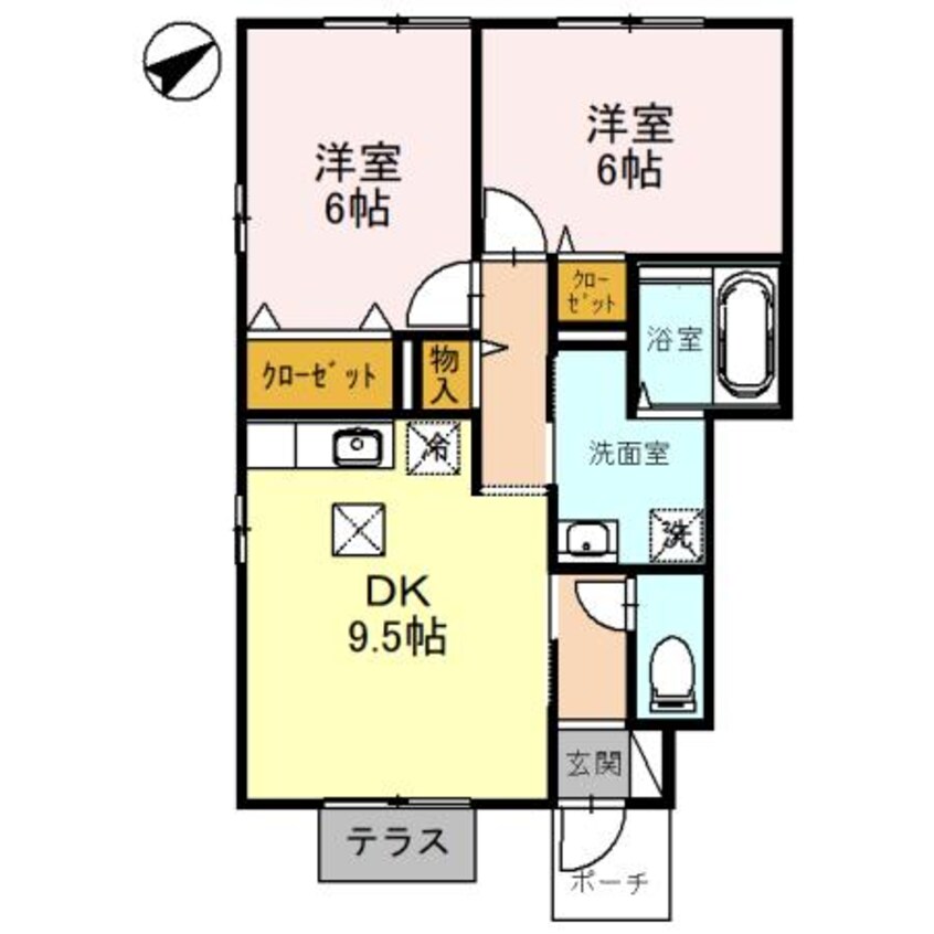 間取図 レイクビュー
