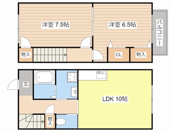 間取図 ＮＯＧ第２コーポB棟