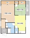 Nasu6 2DKの間取り