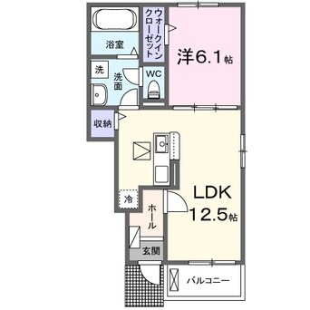 間取図 Ｙフォレスト長浜Ａ
