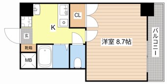 間取図 ミラージュ大津京