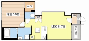 間取図 フェリシアⅢ