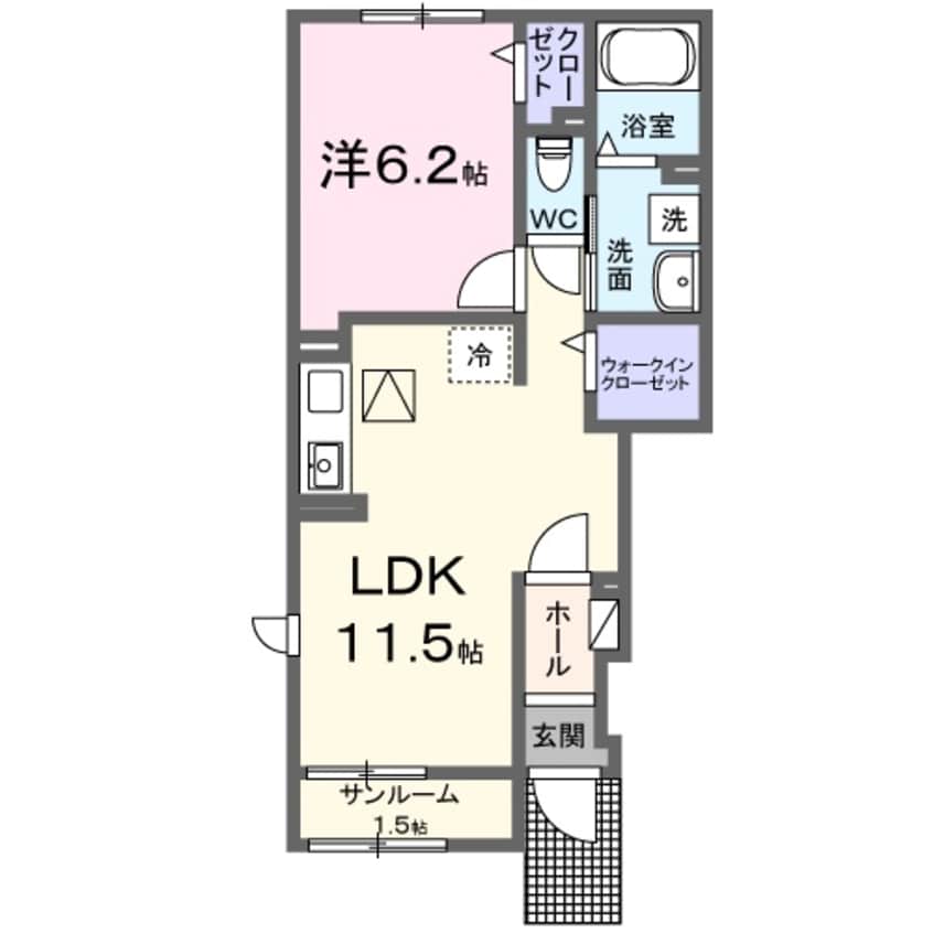 間取図 グランドハイツⅠ