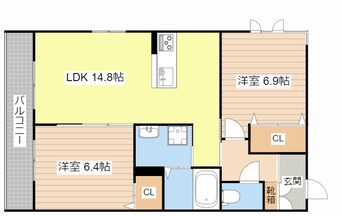 間取図 グランビュー アピア