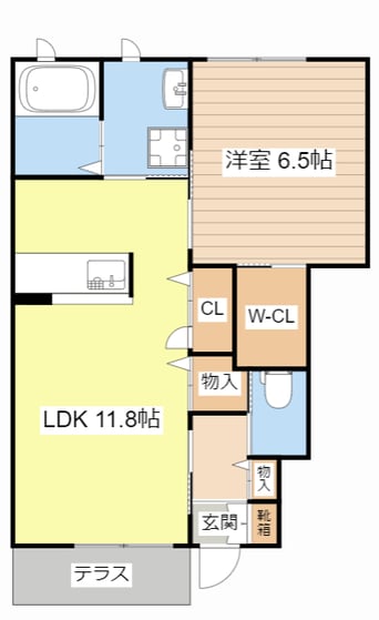 間取図 サン　メゾン