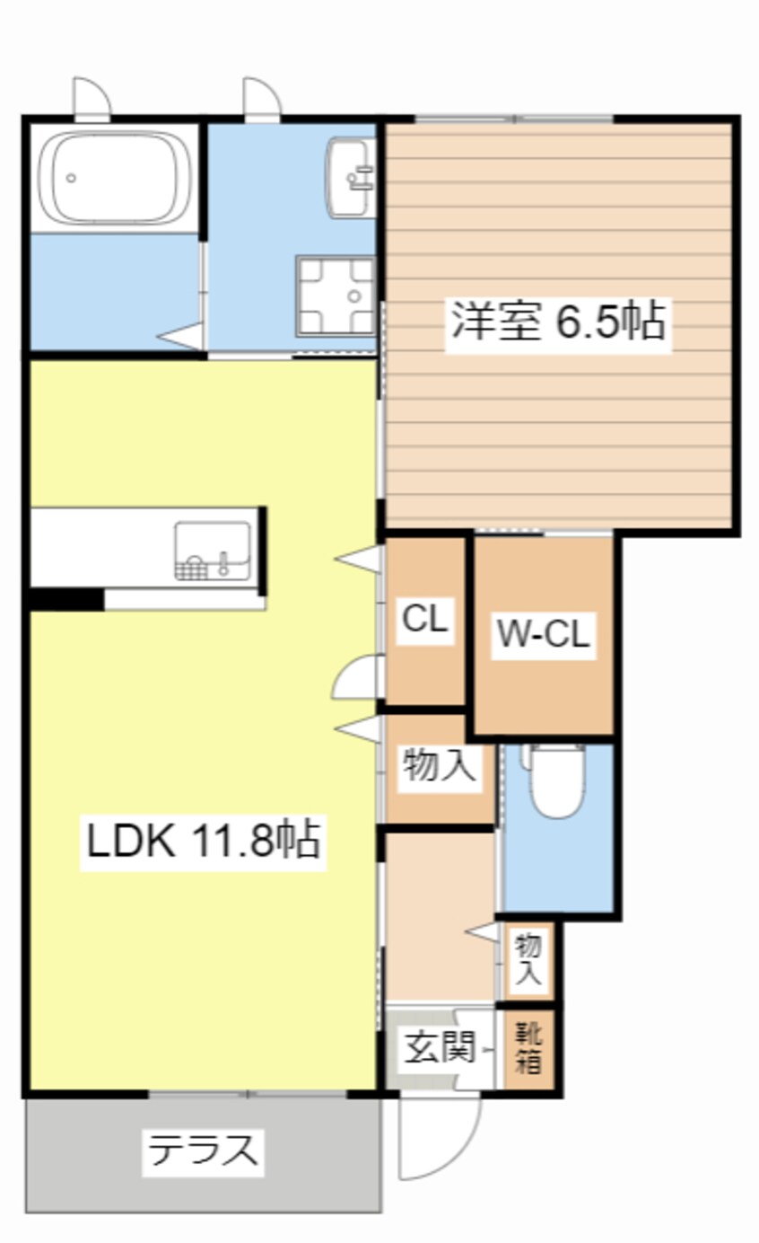 間取図 サン　メゾン