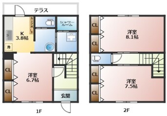 間取図 レジデンス小堀