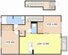 コーポソレイユ 2LDKの間取り