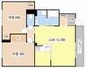 モンソレーユ 2LDKの間取り