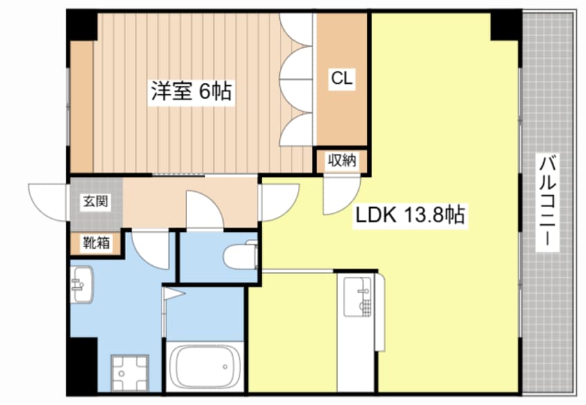 間取図 ラ・カンパネラⅡ