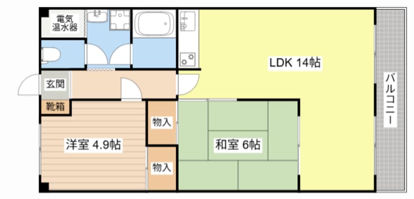 間取図 メゾンあおき