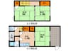 北新東町貸家 3Kの間取り
