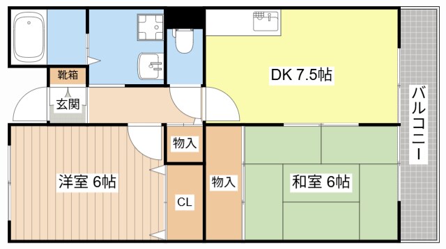 間取り図 サンセールイマムラ