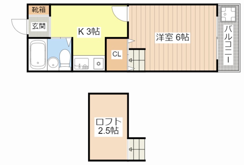 間取図 ＮＯＡ５１８