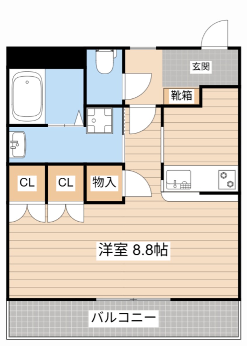間取図 サンレーク　パイン