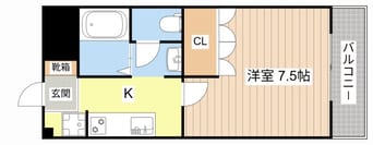 間取図 オアシスコート古沢