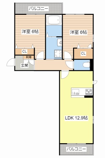 間取図 ダイフステージ