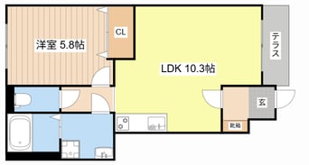 間取図 スターテラス白鳥