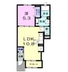 Ｒ－ＳＱＵＡＲＥ 1LDKの間取り