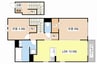 セジュールFTO 2LDKの間取り